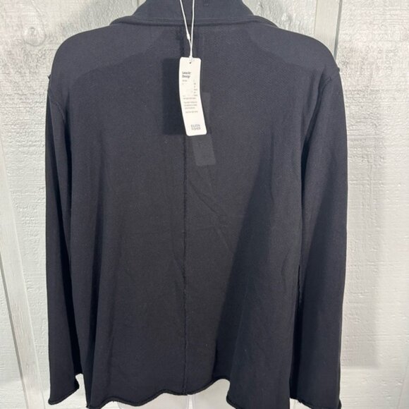 Eileen Fisher Black Women’s Long Sleeve Cardigan Sweater Size Small NWT - Picture 7 of 9
